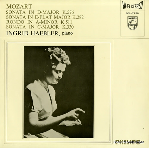 HAEBLER, INGRID mozart; piano sonata no17 & 4 &10