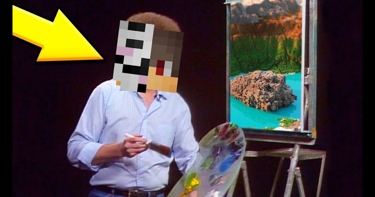Funny Cartoons How To Paint In Minecraft