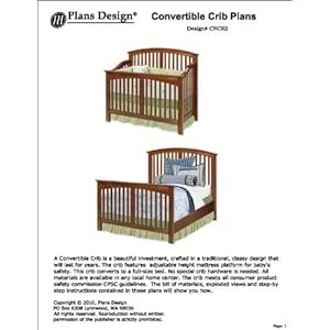 Woodworking Plans Convertible Crib