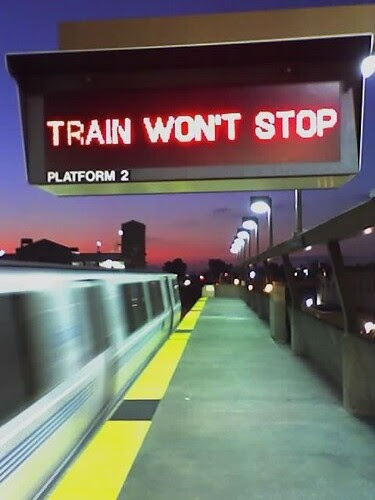 train won't stop