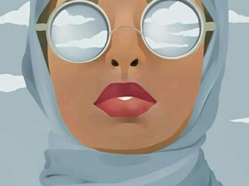 76 Gambar Kartun Muslimah Berkacamata HD Terbaru