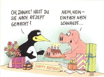 Glückwünsche Zum Geburtstag Uli Stein, Kleine... geburtstagssprüche