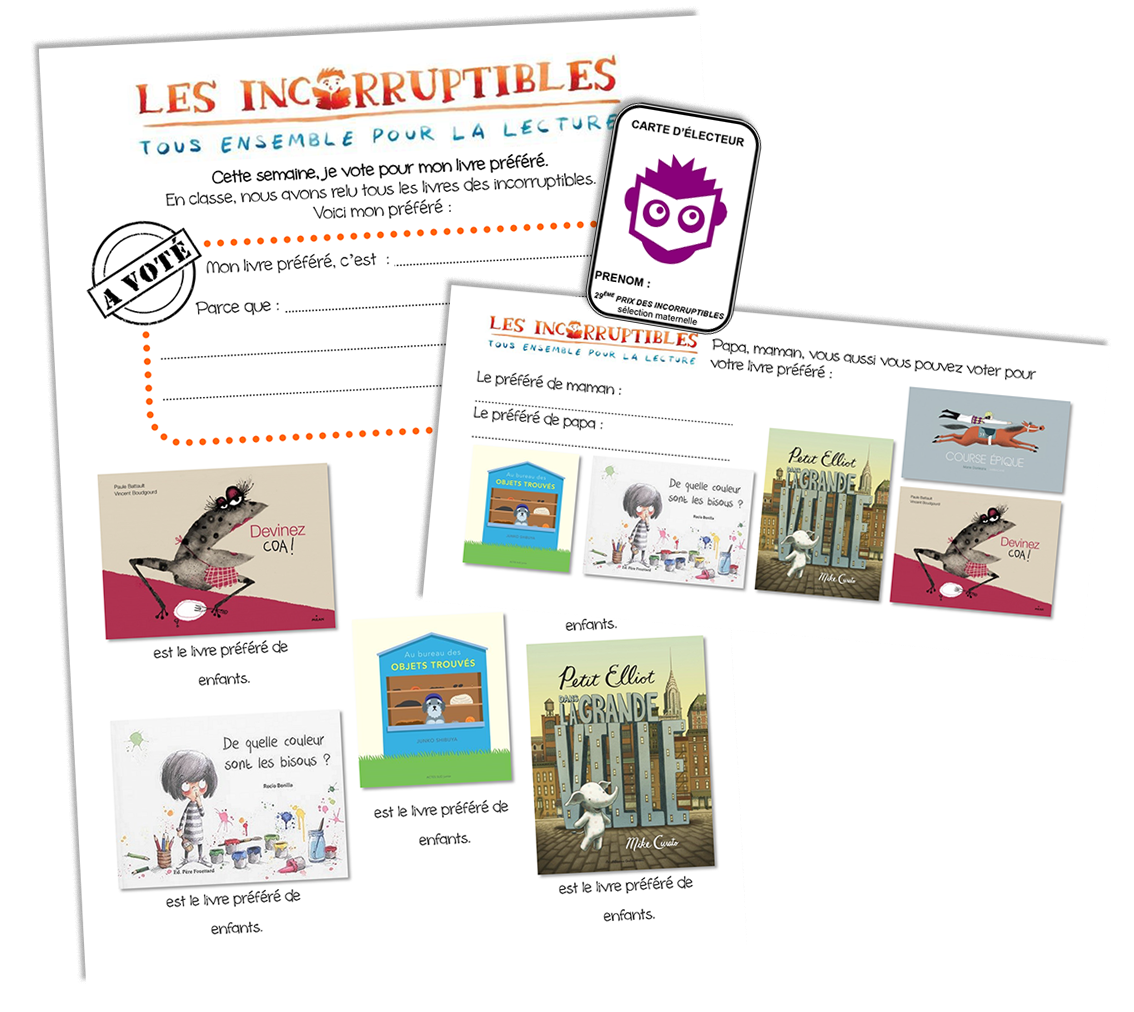 La maternelle de ToT LES INCORRUPTIBLES