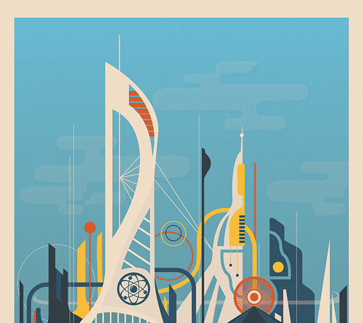 Geek Art Gallery: Posters: Tomorrowland Tributes