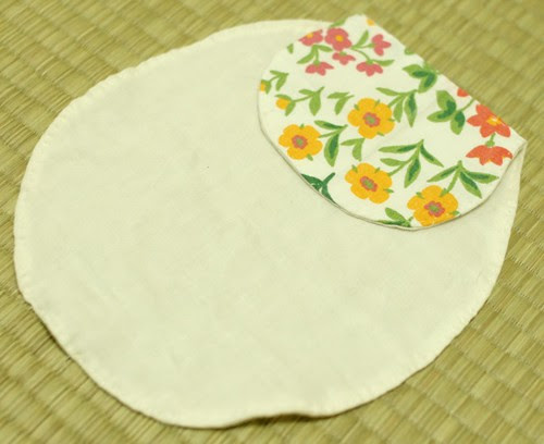 Pad for sweat on the back (baby)
