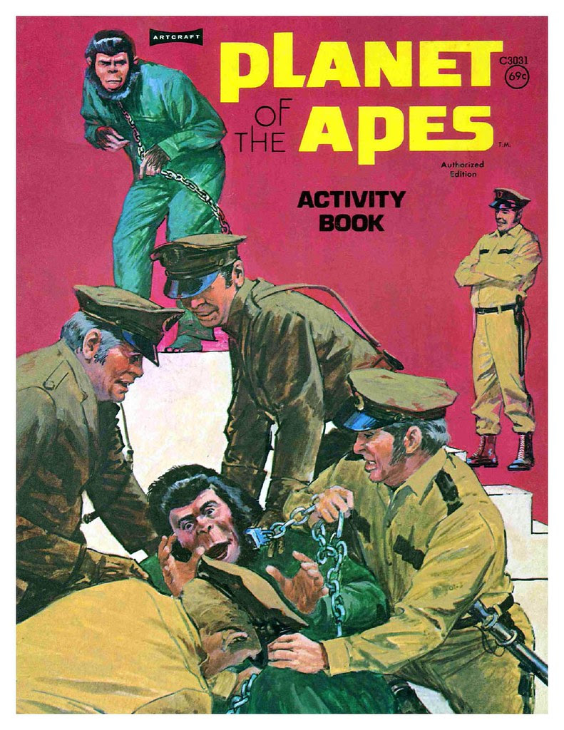 Planet of the Apes Activity Book 0200001