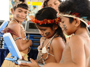 Maioria das escolas estaduais de Roraima é indígena (Foto: France Telles/ Divulgação) Maioria das escolas estaduais de Roraima é indígena (Foto: France Telles/ Divulgação)