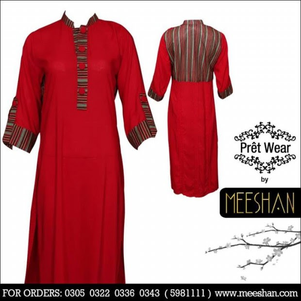 Stylish-Ladies-Girls-Women-Kurta-Kurti-Collection-2014-For-Eid-Event-by-Meeshan-11 Stylish-Ladies-Girls-Women-Kurta-Kurti-Collection-2013-For-Eid-Event-by-Meeshan-11