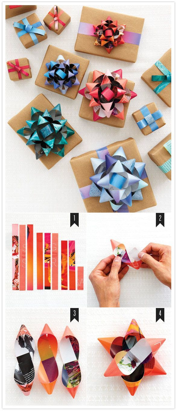 make a gift bow