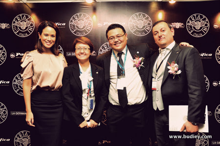 Elaine Daly, Jean, John Cho & Graziano Soliani
