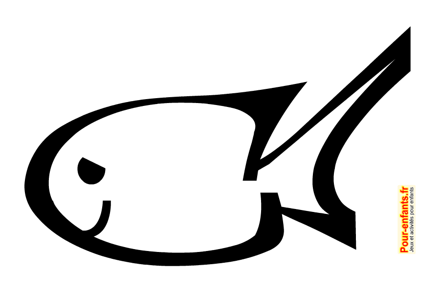 Poisson d'avril 2016 à imprimer pour faire un coloriage Poisson d'avril 2015 à imprimer et colorier