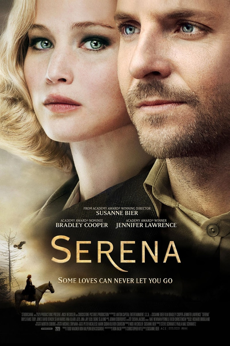 serena 2014 movie poster001 Jennifer Lawrence Stars in Serena Trailer + See the Posters! 