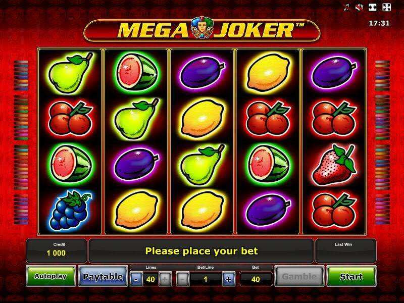 mega joker slot machine online