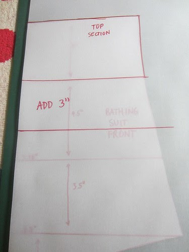 7 Ruched front trace...