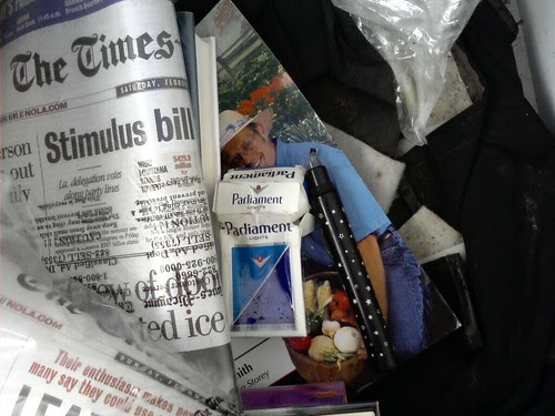 Cigarettes in the bookdrop
