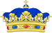 Crown of a Napoleonic Prince Souverain.svg