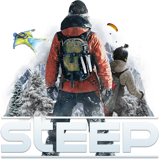 Steep steps the hunt. Компьютерная игра steep. Steep игра обложка. Steep логотип.