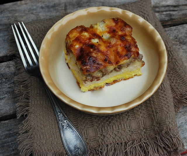 Biscuit and egg casserole1