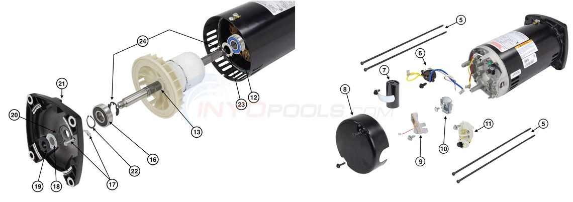 Ao Smith Motor Parts Diagram