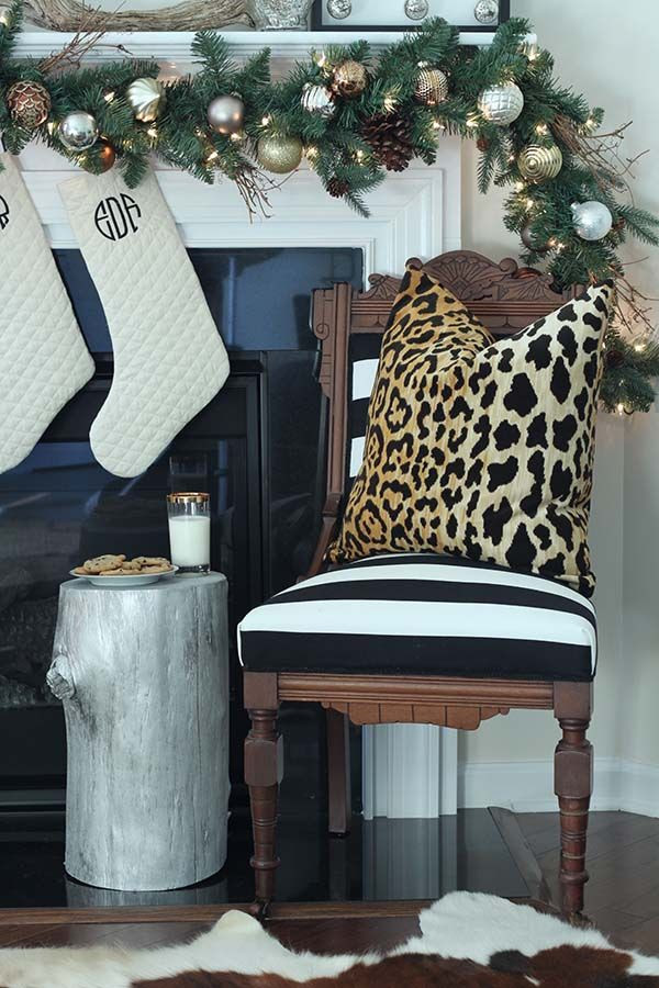 Trendspotting: Leopard print and black and white Christmas decor!