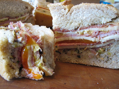 Marinated sandwich