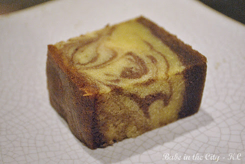 Just Heavenly's Marbled Spice Cake
