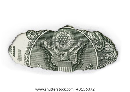 dollar bill owl american torn seen paper illuminati shutterstock