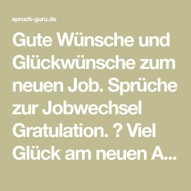 Lustige Glückwünsche Neuer Job Eliso Tabagari