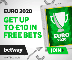 Betway UK Sports EURO banners
