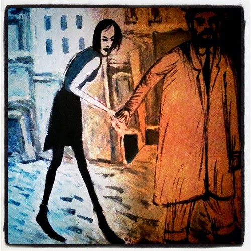 Painting by Karlo Kacharava