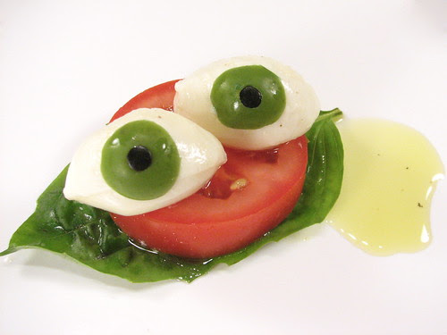 Eyeball Caprese by Evil Mad Scientist Laboratories