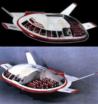 EKIP Tarielka saucer shaped aircraft plane Lev Sukhin UFO IFO