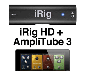 iRig HD - High-quality guitar interface for iPhone, iPod touch, iPad and Mac/PC