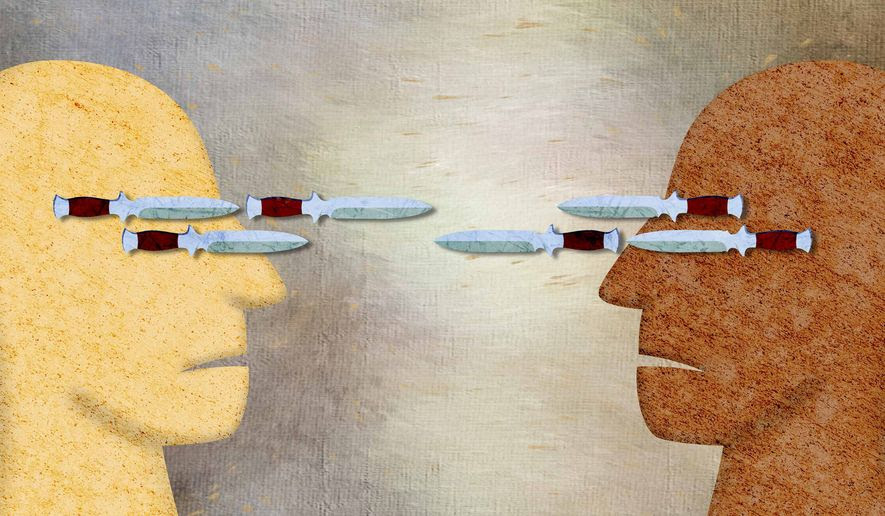 Hate Crime Status Undefined Illustration by Greg Groesch/The Washington Times
