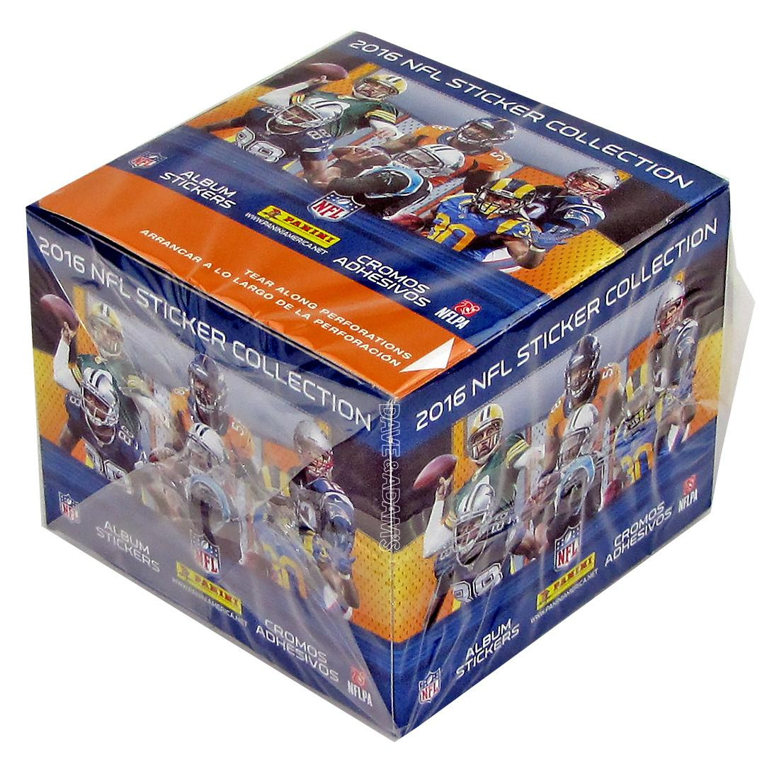 2016 Panini NFL Football Sticker Box DA Card World 2016 Panini NFL Football Sticker Box DA Card World