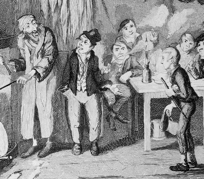 File:Dodger introduces Oliver to Fagin by Cruikshank (detail).jpg