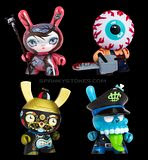 Up close and personal with Dunny 2011 designs from 64Colors, MAD, Mishka, and Kronk
