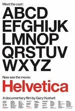 Helvetica poster