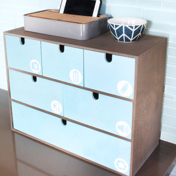 Blue i Style - Cord-Charger-Organization