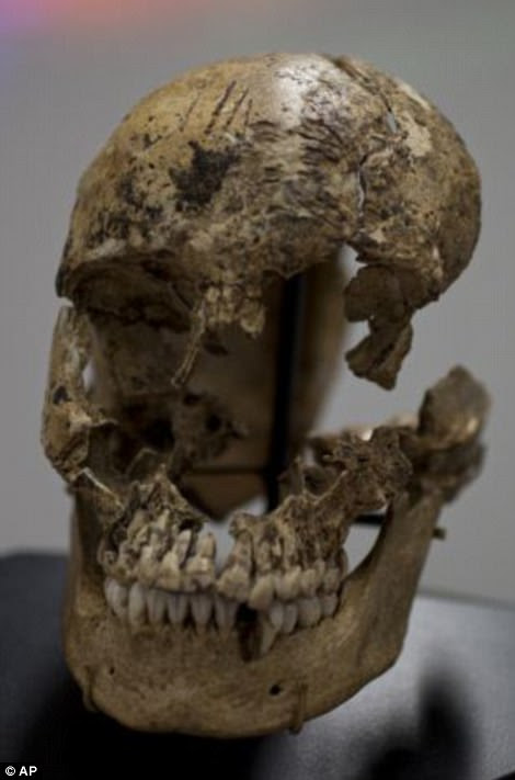 In 2012, the ancient human skull of a young female revealed she had been likely been eaten by her fellow settlers