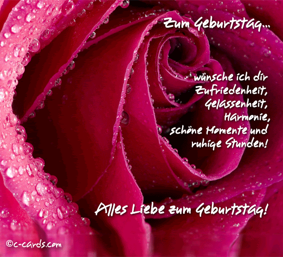 Zum Geburtstag Rosen, Gl252ckw252nsche... lustige wünsche zum geburtstag