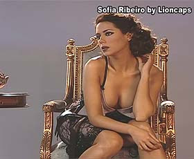 Sofia Ribeiro super sensual na novela Meu amor