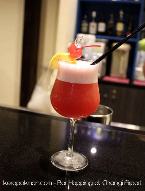 Changi Airport - Swimming Pool and Bar