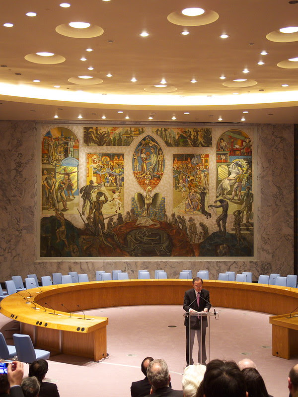 UN Security Council Chamber