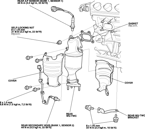 Honda Accord Bank 1 Sensor 2 Location