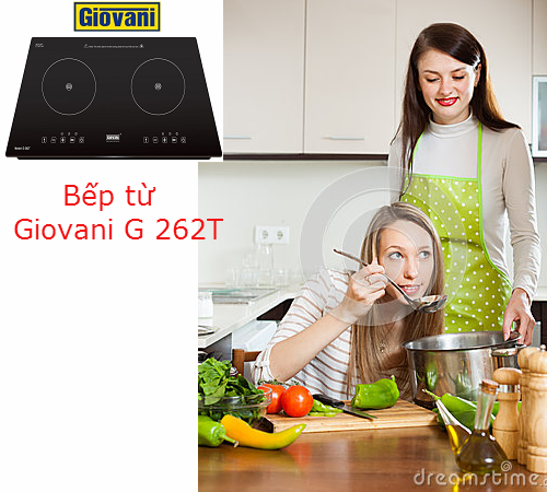 Bếp từ Giovani G 262T: Đánh thức niềm đam mê nội trợ