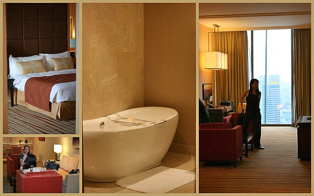 The Orchid Suite at Marina Bay Sands is huge and gorgeous