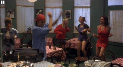 Oi, off the table, ginger one! Spice World