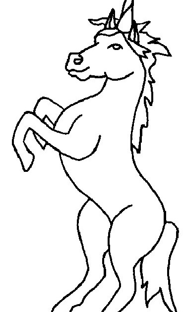 Unicorn Schattige Tekeningen Makkelijk - Coloring and Drawing