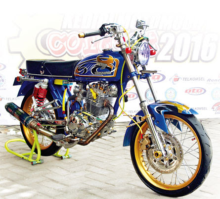 Gambar Modifikasi Motor Cb Glatik Motor Motor Unik